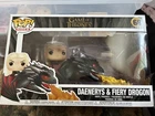 Funko Pop! Rides Game of Thrones Daenerys Targaryen & Fiery Drogon #68