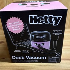 Hetty Desktop Vacuum Paladone Mini Desk Hoover Toy, Battery Powered