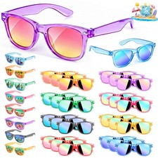 Party Favors Kids Sunglasses - Sunglasses Bulk for Kid Age 3-8, Neon Glasses ...
