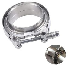 3 Inch Stainless Steel Exhaust V Band Clamp Male Female Flange Assembly, V