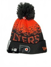 New Era Philadelphia Flyers Youth Knit Pom Pom Beanie Hat