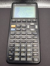 Texas Instruments TI-85 Graphing Calculator TESTED WORKS