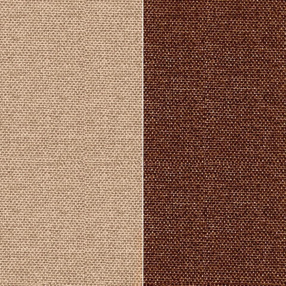 For Dodge Grand Caravan 08-10 Fia Series 2nd Row Mocha & Taupe Seat Covers Foto 3 de 4