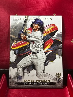 James Outman 2023 Topps Inception #121 Rookie Los Angeles Dodgers