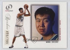 2000-01 Fleer Legacy Rookie 459/799 Wang Zhizhi #115 16rf