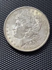 1889 Morgan Silver Dollar- AU Details- Nice Eye Appeal- 90% Silver US Coin