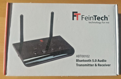 FeinTech Bluetooth-Sender/-Empfänger ABT 1-02, Bluetooth-5.0-Transceiver (Transm