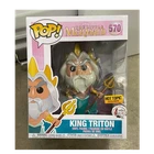 Funko Pop! King Triton The Little Mermaid Hot Topic Exclusive Vinyl Figure #570