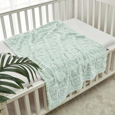 30"X40" Cozy Soft Warm Sherpa Baby Blanket for Girls Boys, Newborn Es...