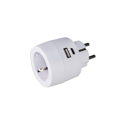 VGTECH Multistecker mit USB-A+C und Kindersicherung