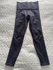 LNDR Chisel Black Leggings, Size S-M UK 10