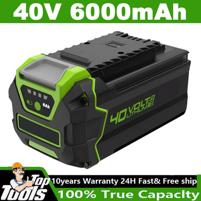 40V 6,0Ah Für Greenworks G-MAX 40V Akku G-MAX 29462 29472 29252 Li-Ion batterie