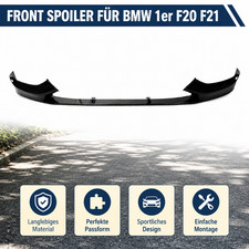 F�r BMW 1er F20 F21 ab 2015 M Paket Sport Frontlippe Klavierschwarz Lippe