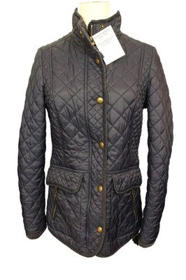 Joules Navy Blue Size 8 Newdale Quilted Ladies Jacket