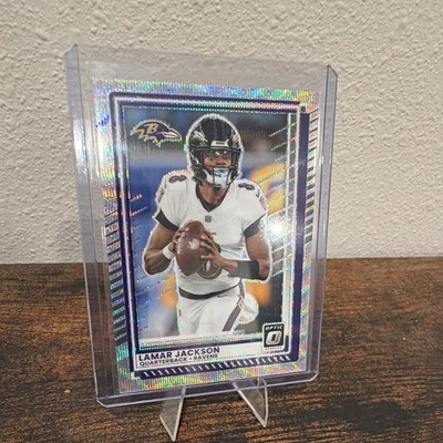2025 Donruss Optic Premium - Lamar Jackson Wave /300 #80