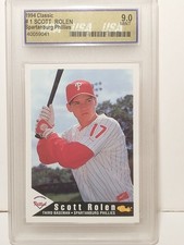 1994 CLASSIC SPARTANBURG PHILLIES TEAM SET WITH SCOTT ROLEN #1 USA 9 MINT