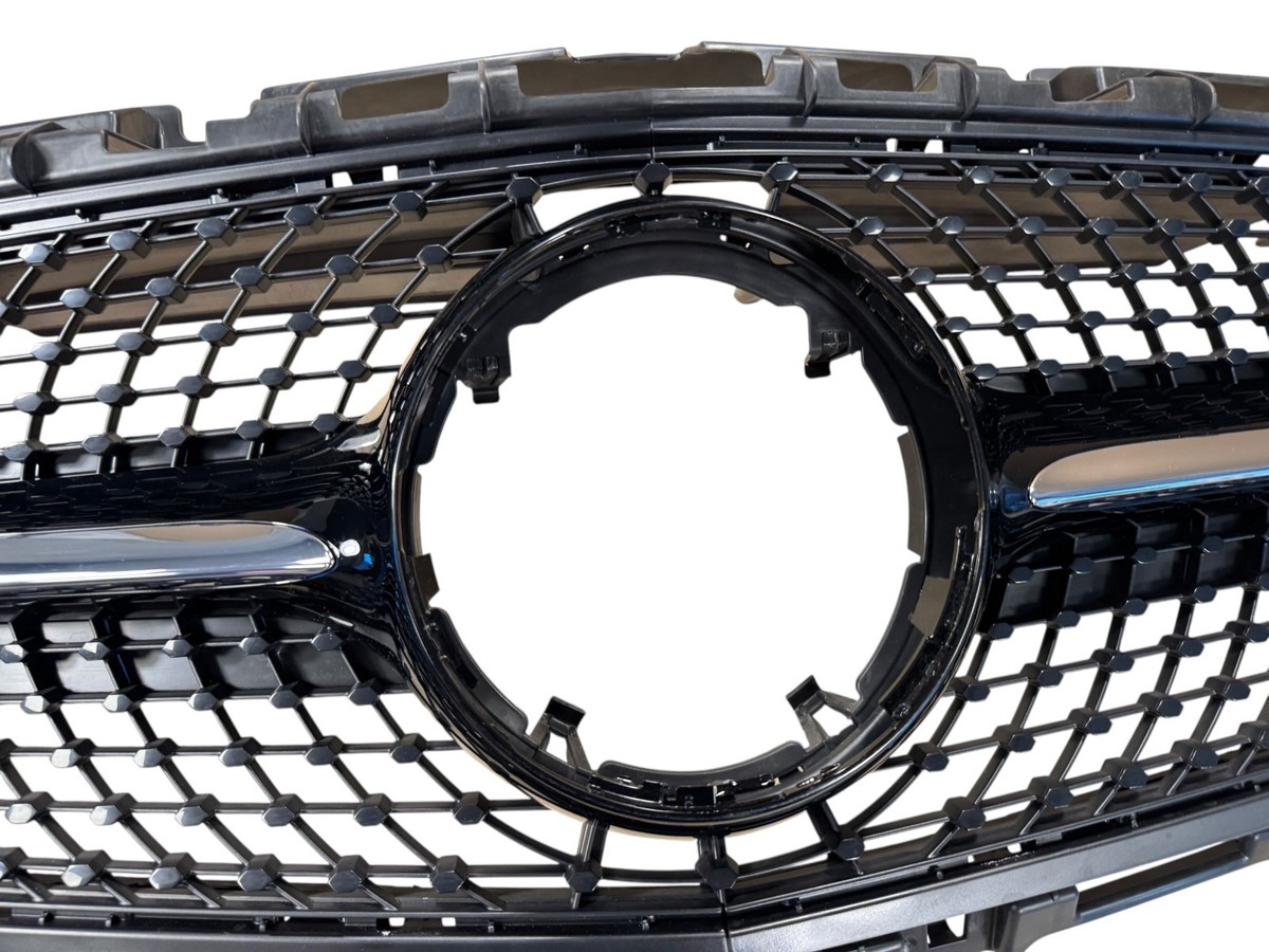 Genuine Mercedes-Benz GT R190 C190 AMG Black Front Radiator Grille