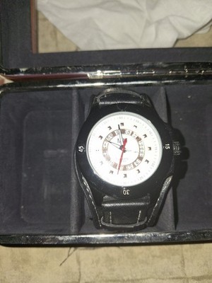 Luxury Watch Leather Band With Compass WE SHIP OVERSEAS 