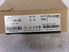 NIB Allen Bradley MicroLogix 120VAC Input Module 1762-IA8 Ser A  Rev A