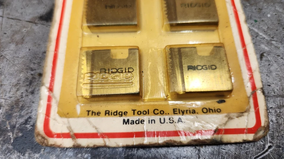Ridgid 37960 Pipe Threader Dies 1/2" NPSM 14 TPI-RH 0R/11R/00R/111R/12R/30A/31a - Image 4 of 4