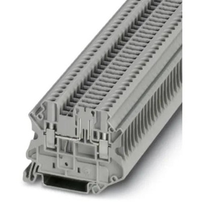 2Pc PHOENIX CONTACT - IC 3046391 Terminal Block Connector,Universal,Screw,2