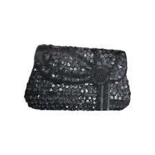VINTAGE 1960s Sequin Beaded Evening Bag Purse Clutch Handbag Wedding Formal