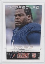 2014 Score Rookie Scorecard Louis Nix III #401 0w8