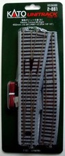 Kato 2-861 HO Scale UniTrack #6 Remote Right-...