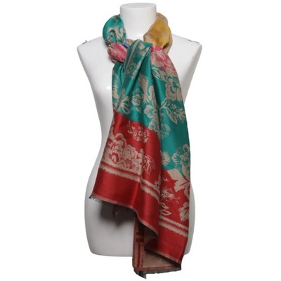 Codello, Schal, Damen, Beige/Mehrfarbig, Blumen, 186 cm, 69 #8DZ