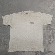 VTG Motorcycle Shirt Men XL Gray Forever Biker Made In The USA Single Stitch Tee