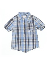 Tommy Bahama Boys Blue Short Sleeve Button-Down Shirt 5