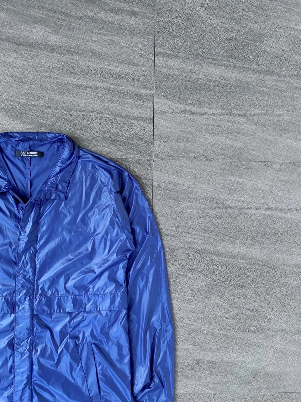 Raf Simons SS 2008 Light Nylon Coat Jacket - product detail image 2