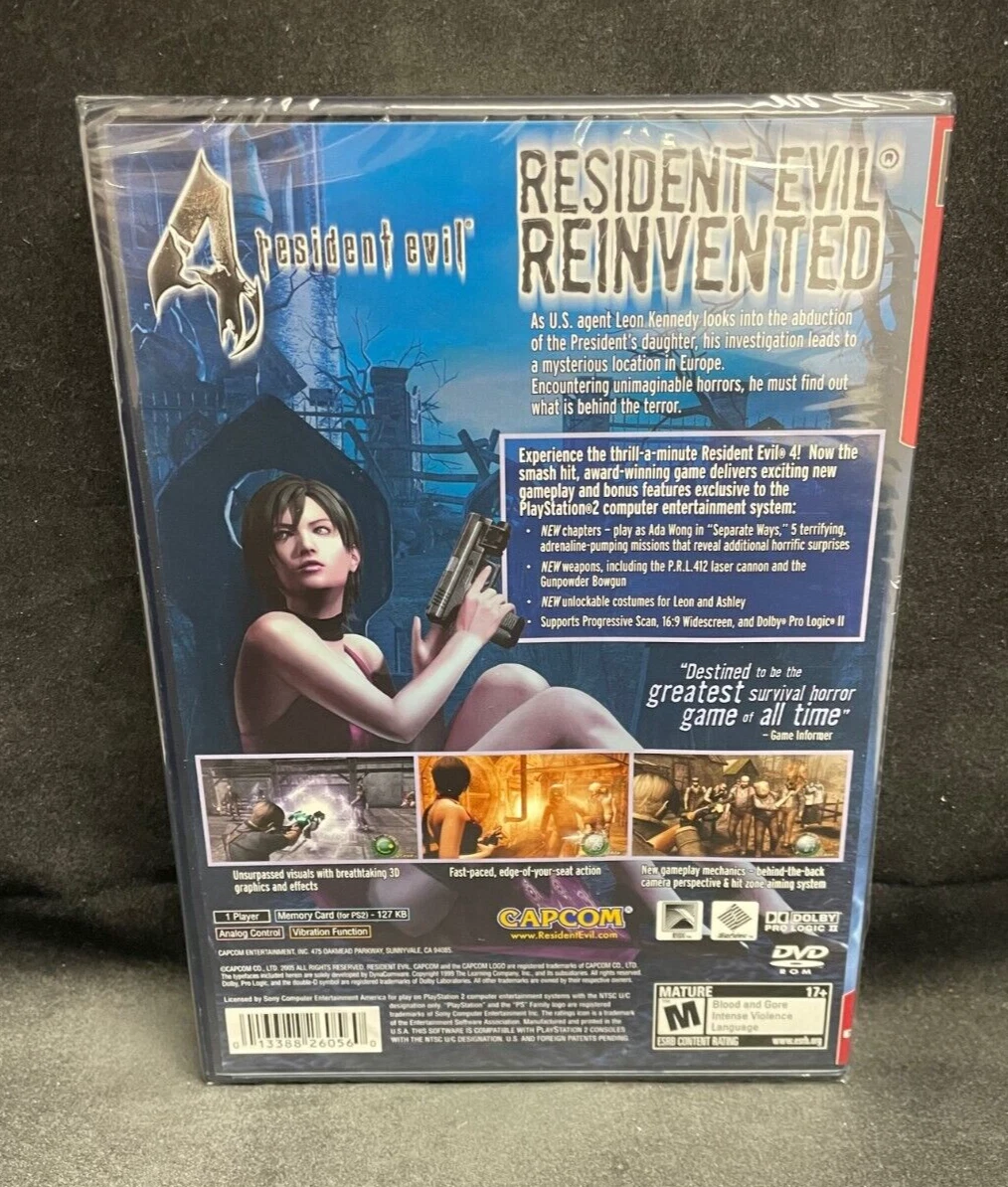 Resident Evil 4 (Greatest Hits) - (PS2) PlayStation 2 – J&L Video