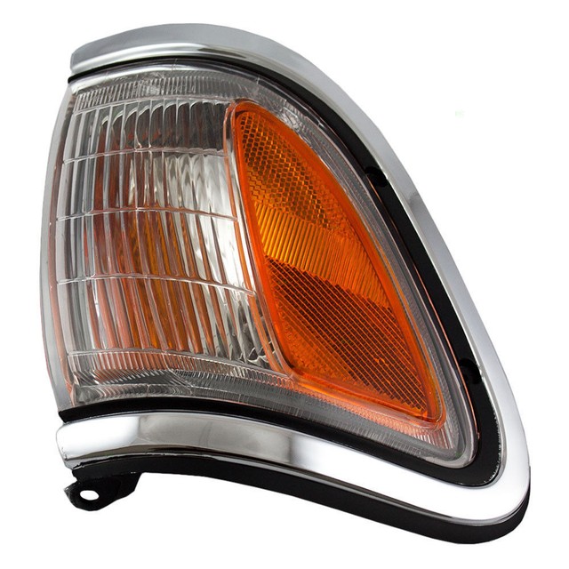 Chrome Side Marker Light For 19951997 Toyota 4WD Passenger Side