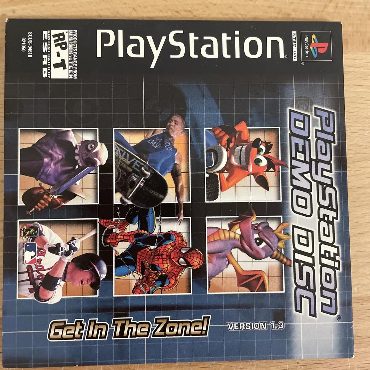 PlayStation Underground Demo Disc Version 1.3 (Sony PS1) *COMPLETE