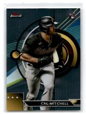 2023 Topps Finest Cal Mitchell RC Pirates
