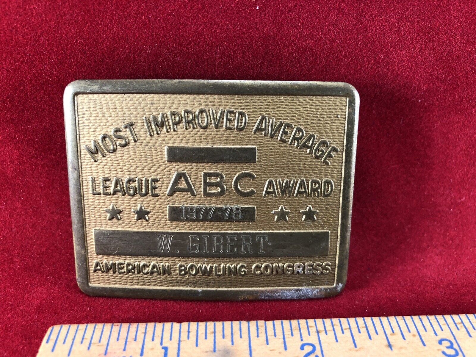 Bargain sale ABC Bowling Most Improved Buckle Belt Average Ranking TOP4