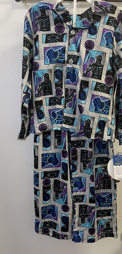 Black Panther Marvel Avengers Pajama 2 Piece Set - Picture 5 of 6