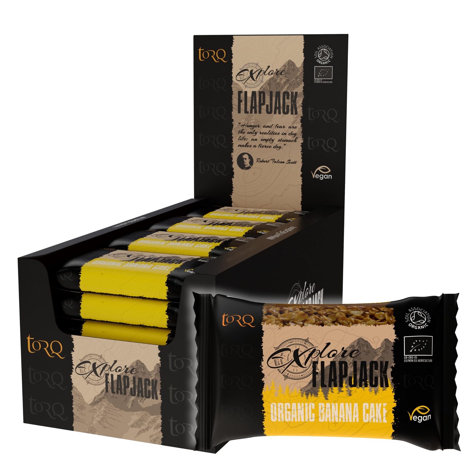 Torq Explore Flapjack (20 X 65G): Banana Cake CYCLING AC NUOVO
