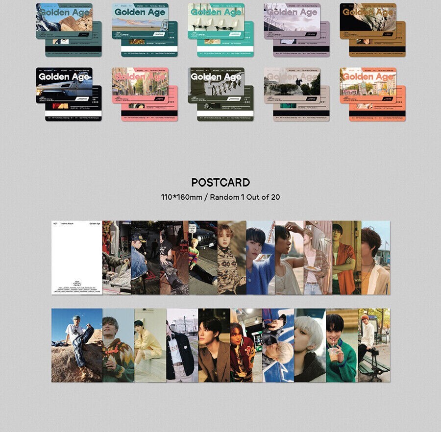 NCT [GOLDEN AGE] 4th Album COLLECTING Ver JAEMIN/CD+Photo