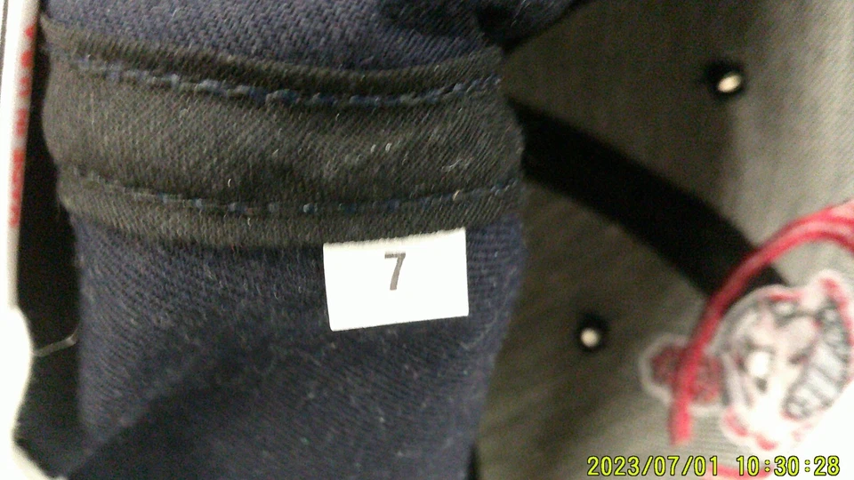 Gorra de los Indios firmada por AL López JSA Auto American Needles 7 Foto 3 de 4