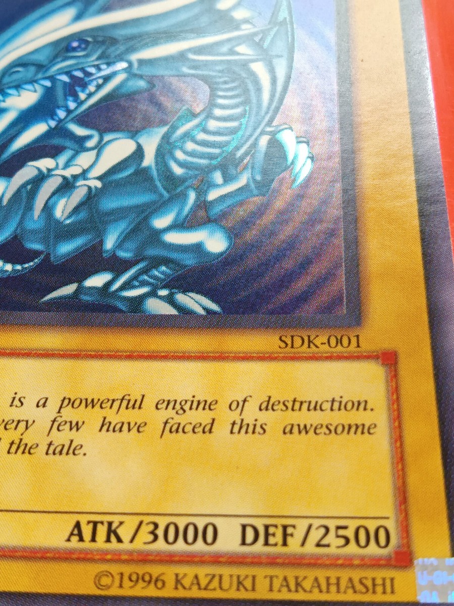 BLUE EYES WHITE DRAGON 1996 PERFECT | eBay