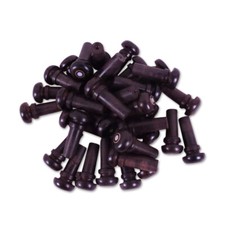 4/4 Violin Essential: 10 New Ebony Endpins with Inlay for Accessories