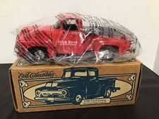Ertl Collectibles 1956 Ford Pickup 1/25 Hills Bank And Trust Co. Iowa From 1995