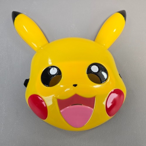 Pokemon Pikachu Mask Costume Accessory Deluxe Adults Kids Pokemon Halloween
