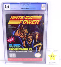 Nintendo Power Magazine 32 Volume 32 Super Castlevania IV CGC 9.6 MINT SNES