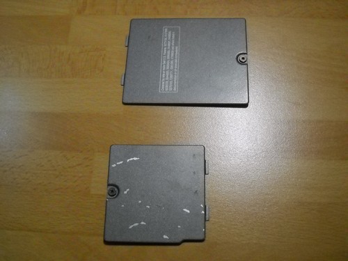 Set Abdeckungen für Laptop-Scharnier-Rahmen Dell Latitude D500 PP05L Unterseite