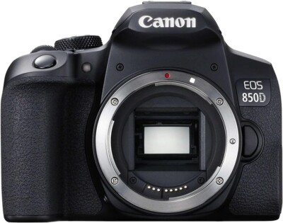 Canon EOS 850D DSLR Digital Camera Case (Digitalkamera Gehäuse + Zubehörpaket)