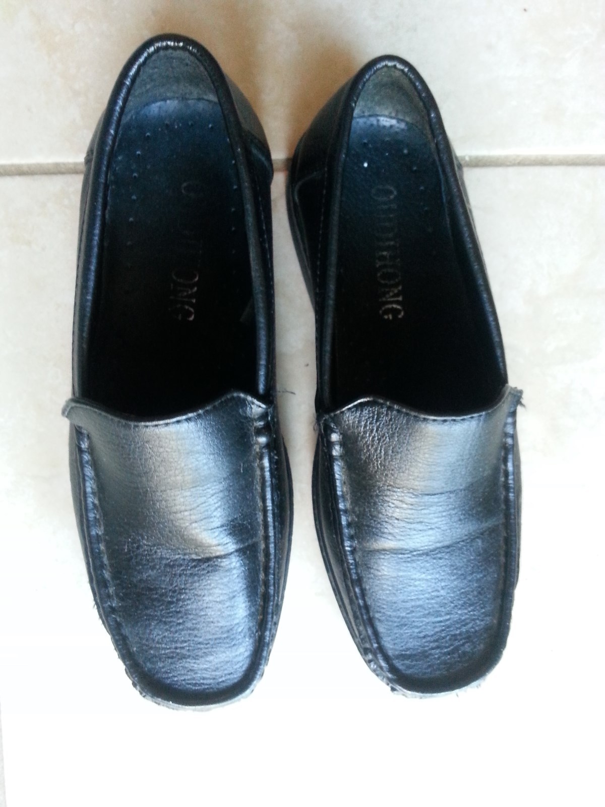 lotto 669 scarpe classiche sportive mocassini ONDIHONG ecopelle uomo n.39