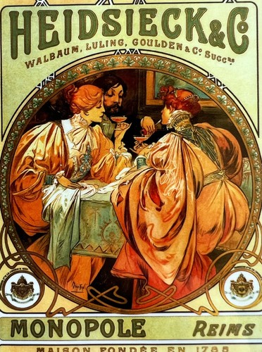 MAGNETS Alphonse Mucha (2in x 3in) & (1.5in x 3in) 14 TOTAL - Picture 3 of 14